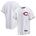 Elroe C.Reds White Home Game Blank Player Stitched Jerseys