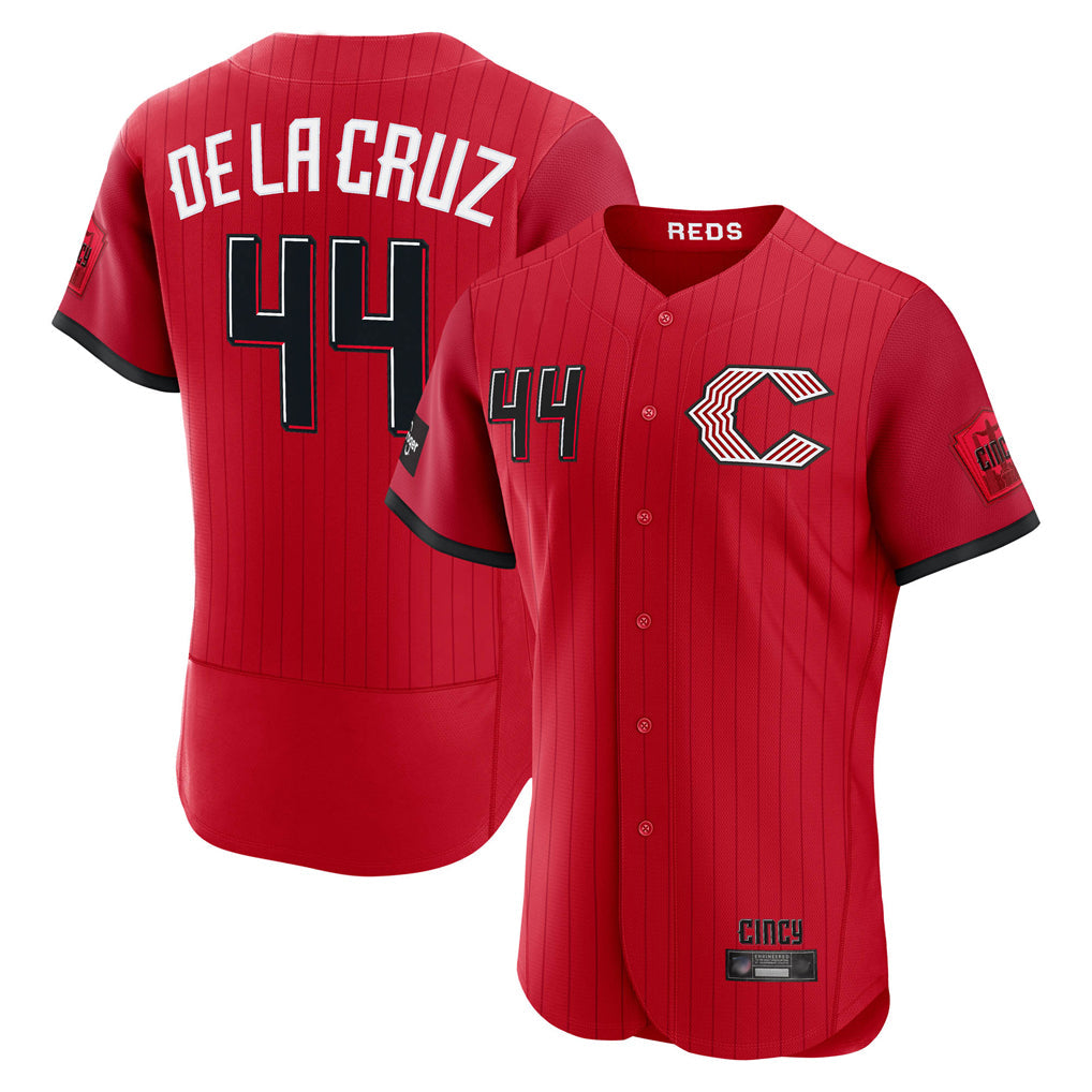 Elroe C.Reds #44 Elly De La Cruz Player Red 2026 City Connect Limited Elite Home Stitched Jerseys