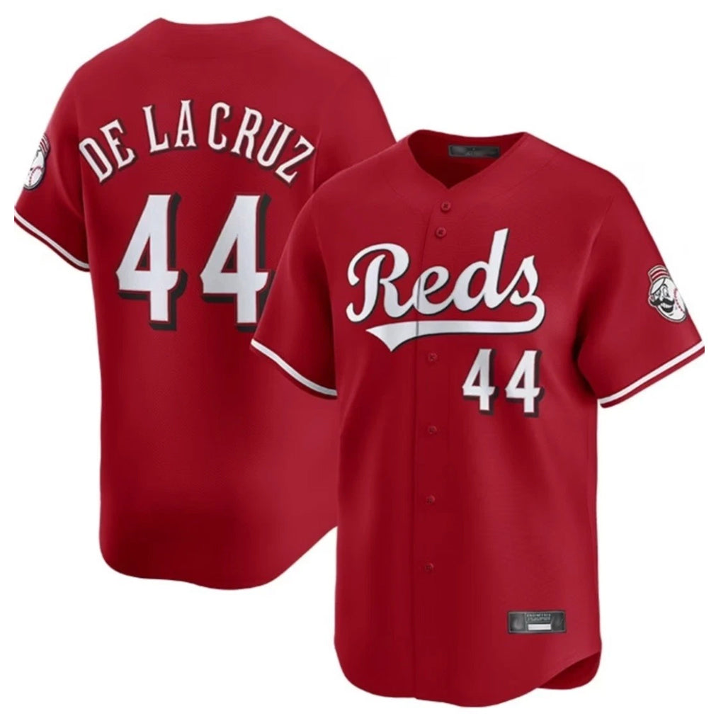 Elroe C.Reds #44 Elly De La Cruz Player Red Home Limited Stitched Jerseys