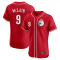 Elroe C.Reds #9 Matt McLain Player Red Limited Elite Home Game Stitched Jerseys