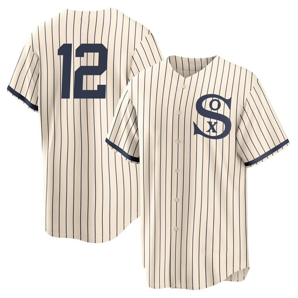 Elroe C.White Sox #12 Colson Montgomery Player Cream Field of Dreams Home Game Stitched Jerseys
