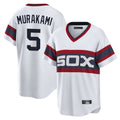 Elroe C.White Sox #5 Munetaka Murakami Player White T-shirt Home Game Stitched Jerseys