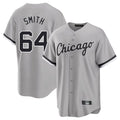 Elroe C.White Sox #64 Shane Smith Player Gray Home Game Stitched Jerseys