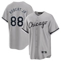 Elroe C.White Sox #88 Luis Robert Jr Player Gray Home Game Stitched Jerseys