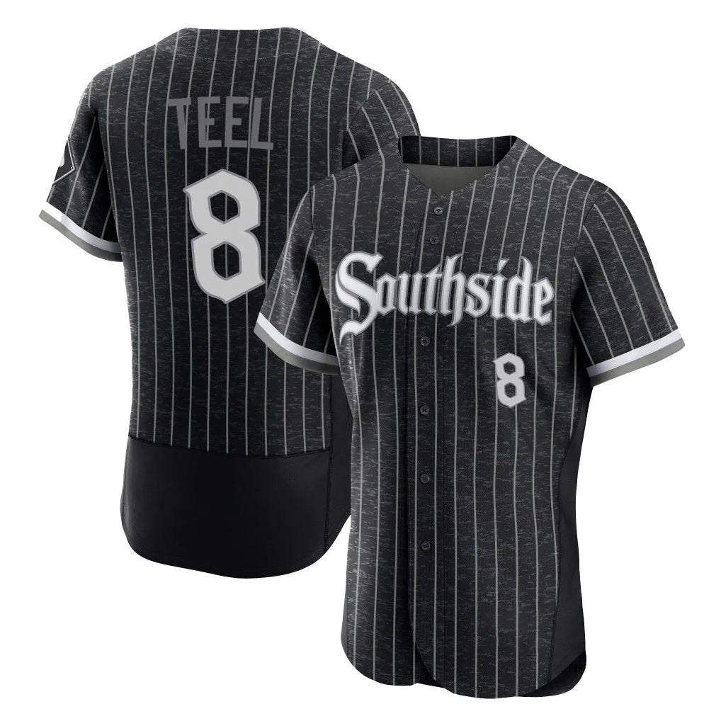 Elroe C.White Sox #8 Kyle Teel Player Black City Connect Limited Elite Home Stitched Jerseys