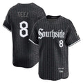 Elroe C.White Sox #8 Kyle Teel Player Black City Connect Limited Home Stitched Jerseys