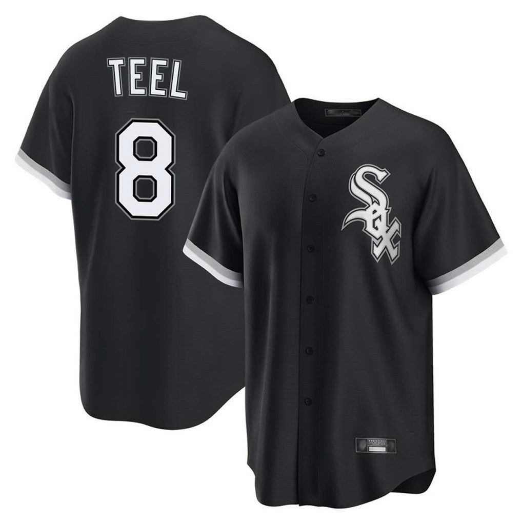 Elroe C.White Sox #8 Kyle Teel Player Black Home Game Stitched Jerseys