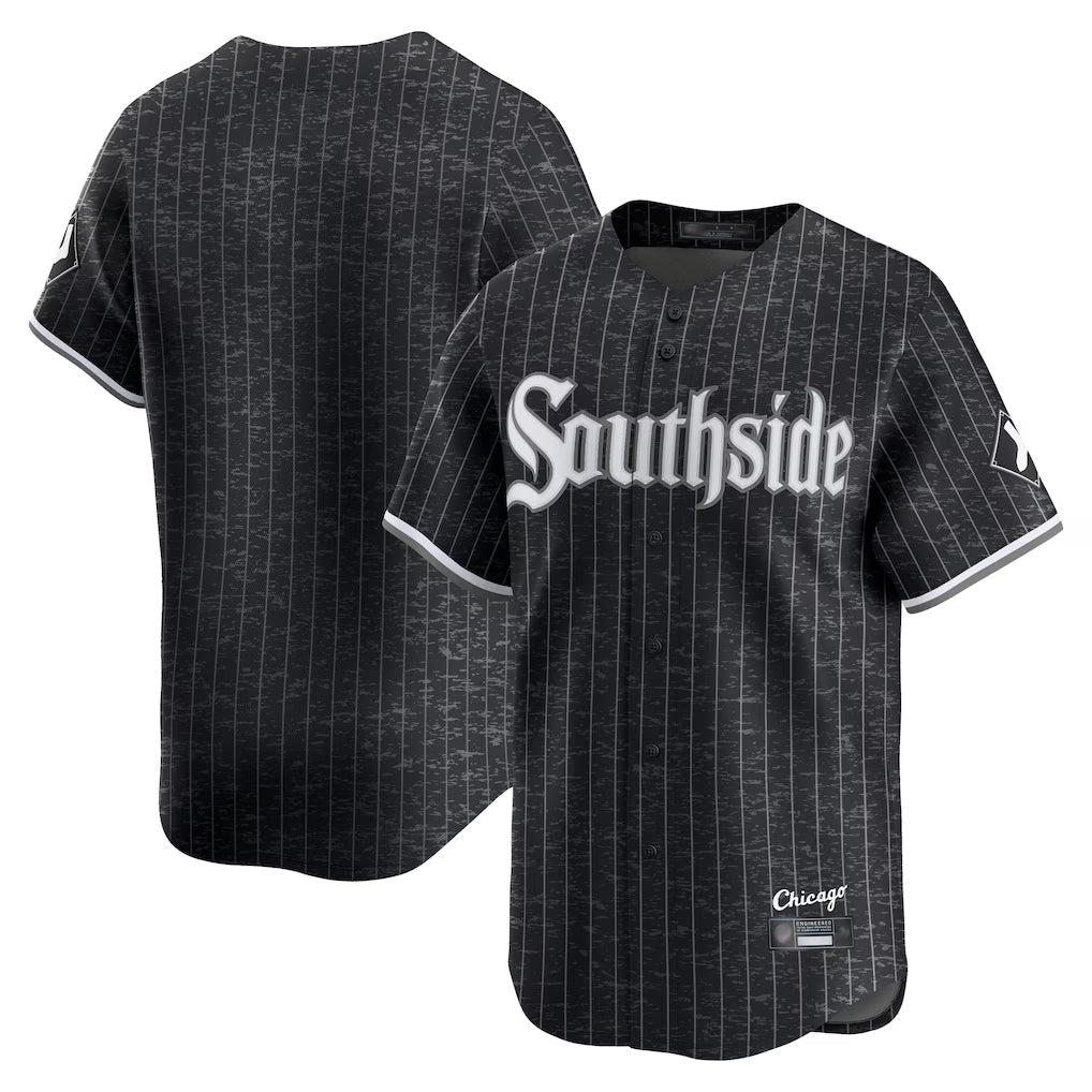 Elroe C.White Sox ## White Sox Blank Player Black City Connect Limited Home Stitched Jerseys