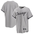 Elroe C.White Sox ## White Sox Blank Player Gray Home Game Stitched Jerseys