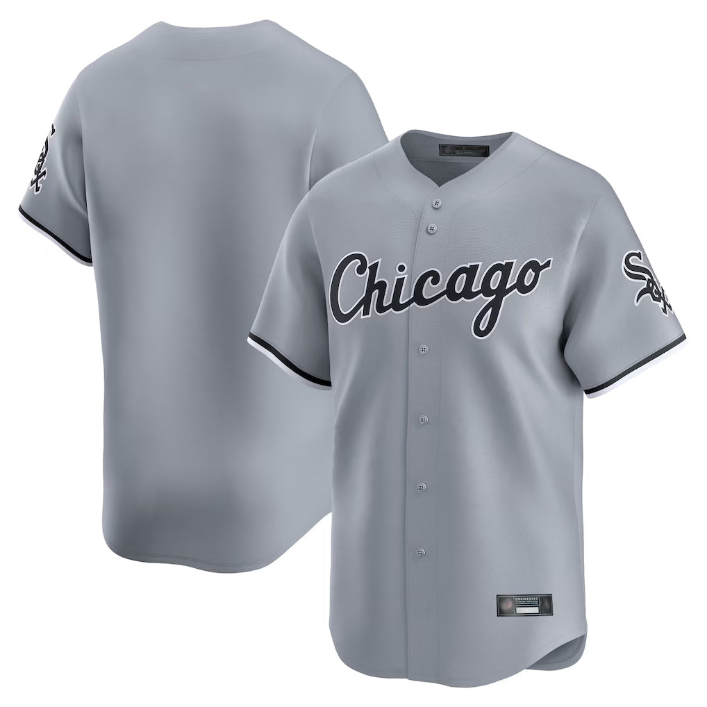 Elroe C.White Sox ## White Sox Blank Player Gray Road Limited Home Stitched Jerseys