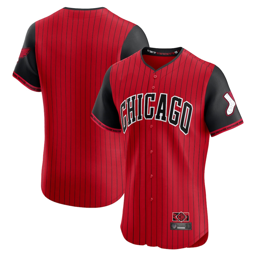 Elroe C.White Sox ## White Sox Blank Player Red City Connect Limited Elite Home Stitched Jerseys