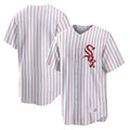 Elroe C.White Sox ## White Sox Blank Player Red Stripe White Home Game Stitched Jerseys