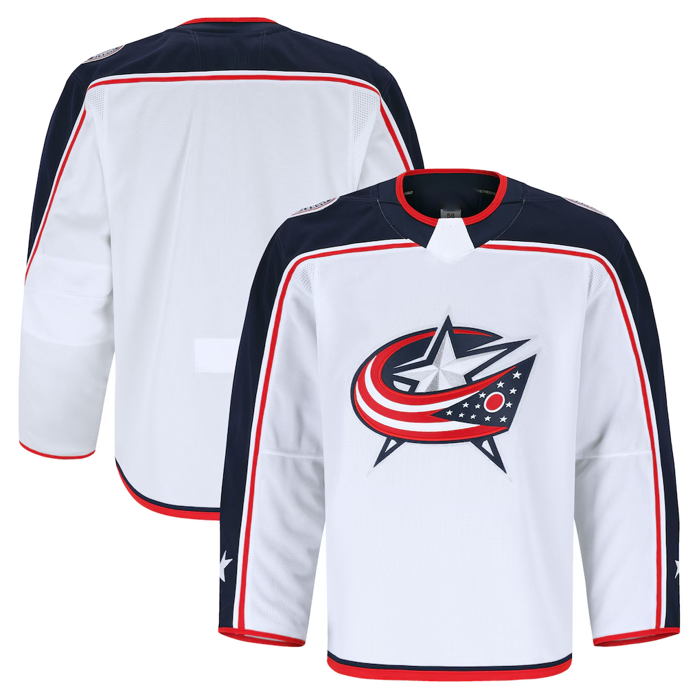 Elroe CB.Jackets White Away Authentic Pro Jersey