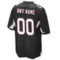 Elroe Custom A.Cardinals Black Game Stitched Jerseys
