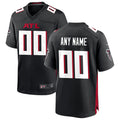 Elroe Custom A.Falcons Black Home Game Stitched Jerseys