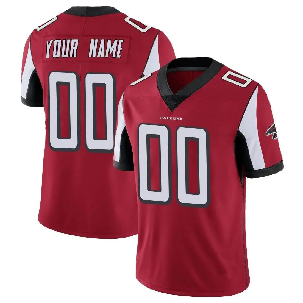 Elroe Custom A.Falcons Red Color Vapor Untouchable Limited Home Game Any Name & Numbers Stitched Jerseys