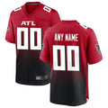 Elroe Custom A.Falcons Red Replica Home Game Stitched Jerseys