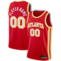 Elroe Custom A.Hawks Red 2020-21 Swingman Jerseys - Icon Edition