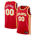 Elroe Custom A.Hawks Red Swingman Jerseys - Icon Edition