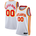 Elroe Custom A.Hawks White 2020-21 Swingman Jerseys - Association Edition