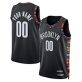 Elroe Custom B.Nets Black 202526 City Edition Swingman Jerseys