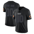 Elroe Custom C.Bears Black Impact Limited Game Any Name & Numbers Stitched Jerseys