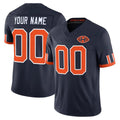 Elroe Custom C.Bears Navy Rivalries Jersey - All Stitched