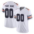 Elroe Custom C.Bears White Classic Vapor Limited Home Game Any Name & Numbers Stitched Jerseys