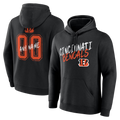 Elroe Custom C.Bengals Gray Big & Tall Team Authentic Custom Hoodie Stitched Jerseys
