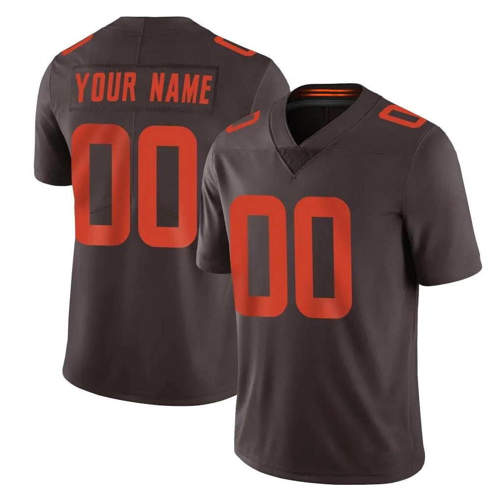 Elroe Custom C.Browns Browns Color Rush Limited Home Game Any Name & Numbers Stitched Jerseys