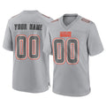 Elroe Custom C.Browns Gray Atmosphere Fashion Game Any Name & Numbers Stitched Jerseys