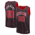 Elroe Custom Chicago BullsC.Bulls Black Fast Break Jerseys - Icon Edition