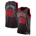Elroe Custom C.Bulls Black Swingman Jerseys - Statement Edition