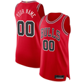 Elroe Custom C.Bulls Red Authentic Jerseys - Icon Edition
