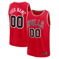Elroe Custom C.Bulls Red Fast Break Jerseys - Icon Edition