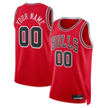 Elroe Custom C.Bulls Red Swingman Jerseys - Icon Edition