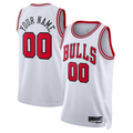 Elroe Custom C.Bulls White Swingman Jerseys - Association Edition