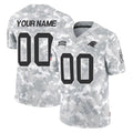Elroe Custom C.Panthers Arctic Camo Salute to Service Limited Game Any Name & Numbers Stitched Jerseys