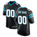 Elroe Custom C.Panthers Black Game Any Name & Numbers Stitched Jerseys