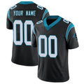 Elroe Custom C.Panthers Black Vapor Untouchable Limited Game Any Name & Numbers Stitched Jerseys
