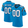Elroe Custom C.Panthers Blue Home Game Any Name & Numbers Stitched Jerseys