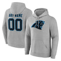 Elroe Custom C.Panthers Gray Salute to Service Hoodies Any Name & Numbers Stitched Jerseys