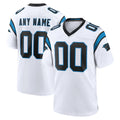Elroe Custom C.Panthers White Home Game Any Name & Numbers Stitched Jerseys
