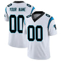 Elroe Custom C.Panthers White Vapor Untouchable Limited Game Any Name & Numbers Stitched Jerseys