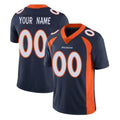 Elroe Custom D.Broncos Navy Vapor Untouchable Limited Game Any Name & Numbers Stitched Jerseys