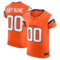 Elroe Custom D.Broncos Vapor F.U.S.E. Elite Orange Stitched Jerseys