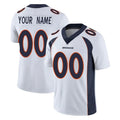 Elroe Custom D.Broncos White Vapor Untouchable Limited Home Game Any Name & Numbers Stitched Jerseys
