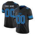 Elroe Custom D.Lions Black Alternate Vapor F.U.S.E. Limited Home Game Any Name & Numbers Stitched Jerseys