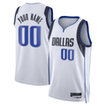 Elroe Custom D.Mavericks White Swingman Jerseys - Association Edition