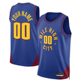 Elroe Custom D.Nuggets Blue 2022-23 Swingman Jerseys - Statement Edition